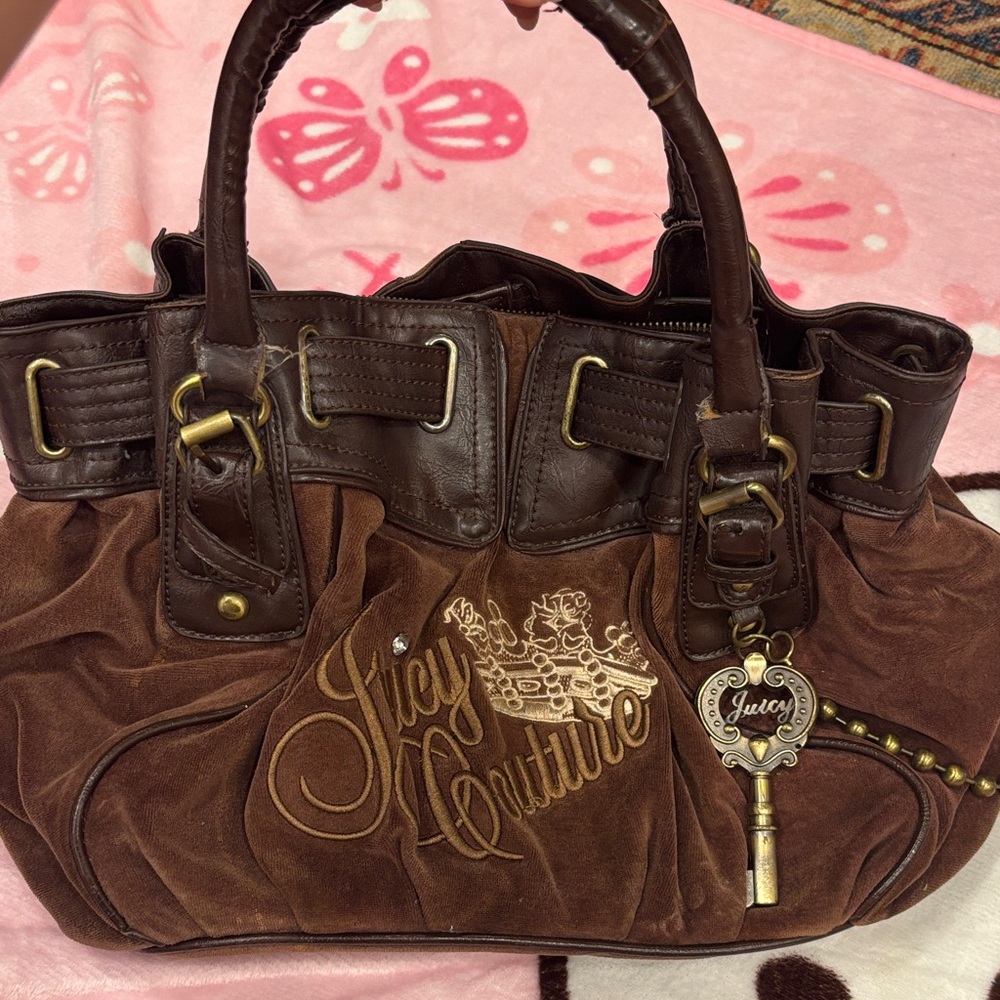 Juicy Couture Chocolate Brown Satchel